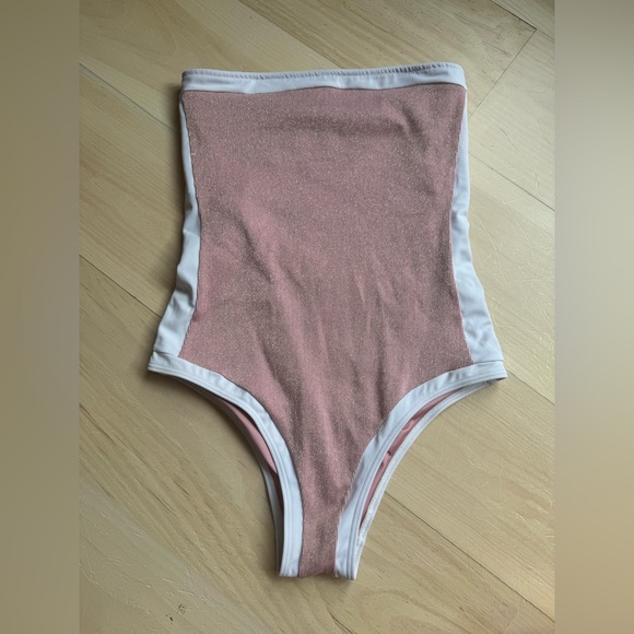 Alexandra Miro Whitney Strapless One-Piece Swimsuit - Picture 1 of 4
